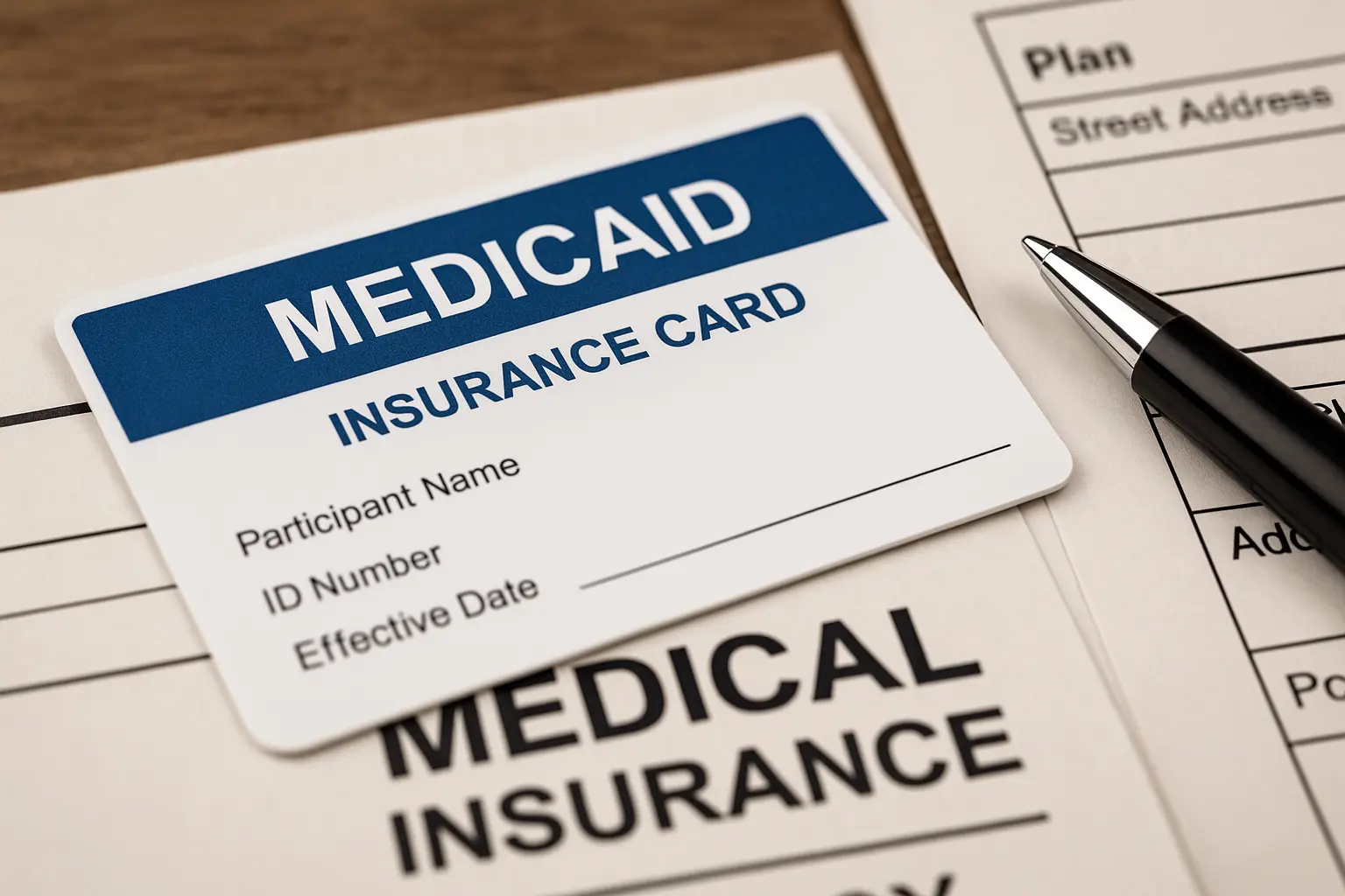 Medicaid Insurance Card